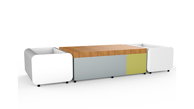 花园城市花箱座椅 花园城市花箱座椅