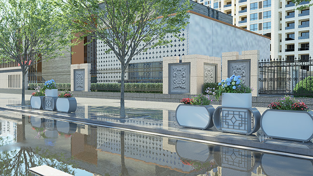 市政道路摆放花箱的原因是什么？