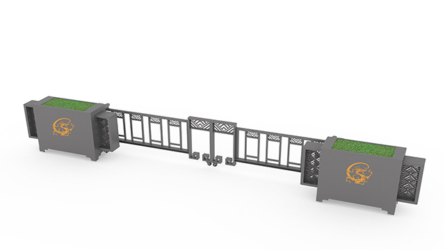 百世千秋护栏花箱 百世千秋护栏花箱