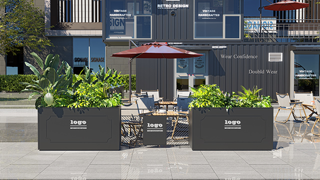 为什么现在多数客户都会选择购买钢制的户外花箱？