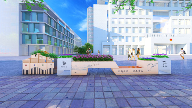 可以给人民带来幸福感的安全护栏！快来@你的城市，给道路换上新的家具吧！