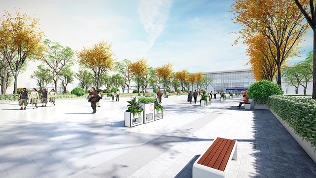 对话古城潜江，朗汀花箱助力文明城创！