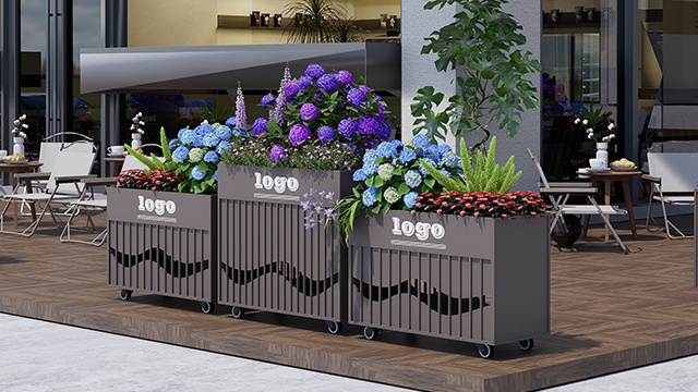 售楼中心接待处景观隔离 售楼中心接待处景观隔离