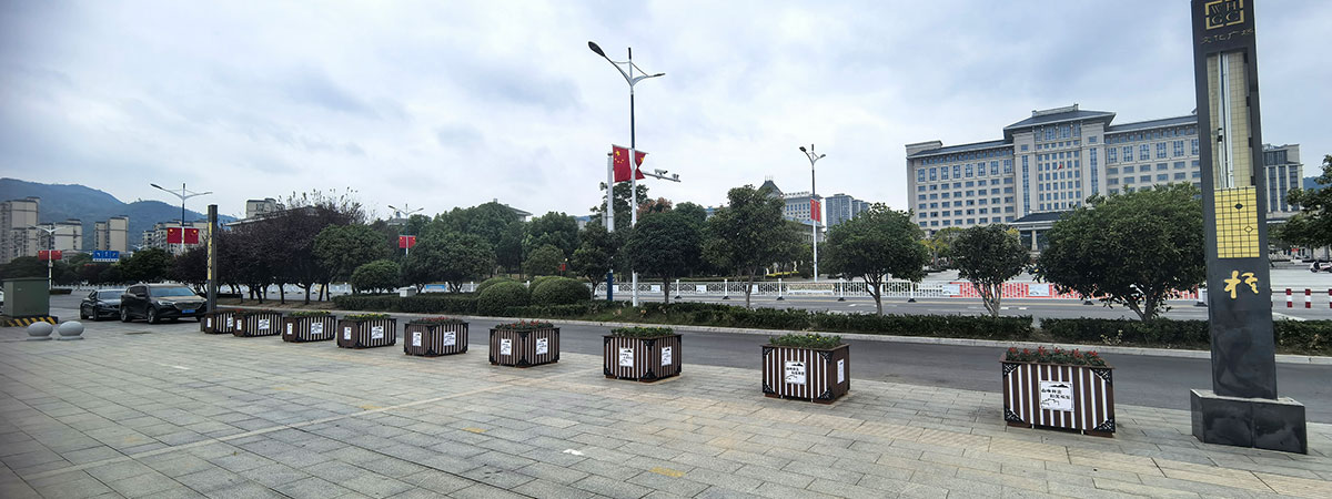 公园景区入口隔离应用场景