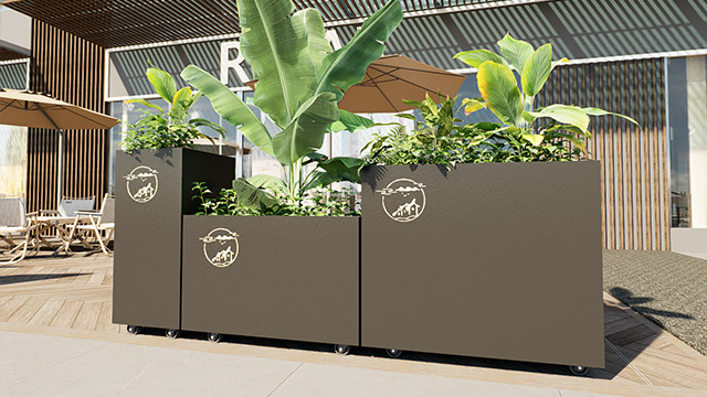 矩形花箱 矩形花箱